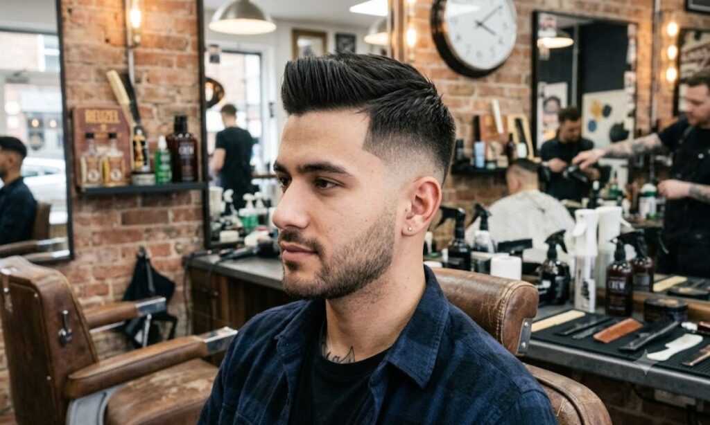 high-burst-fade-straight-hair-short-brush-up
