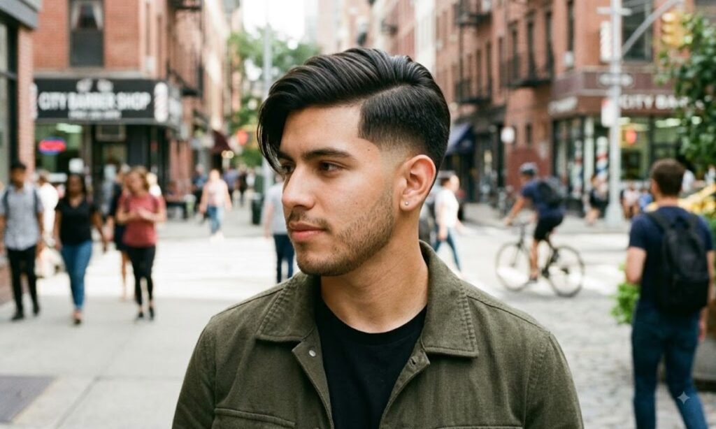 mid-burst-fade-straight-hair-side-sweep